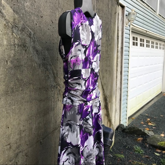 5/$20 Le Chateau Floral Print Dress Size Small - Picture 5 of 13